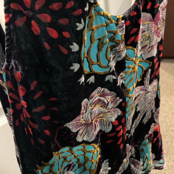 Free People velvet burnout mini dress - Picture 7 of 7